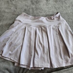 Chic Women's Pleated Mini Skirt in Soft Lavender